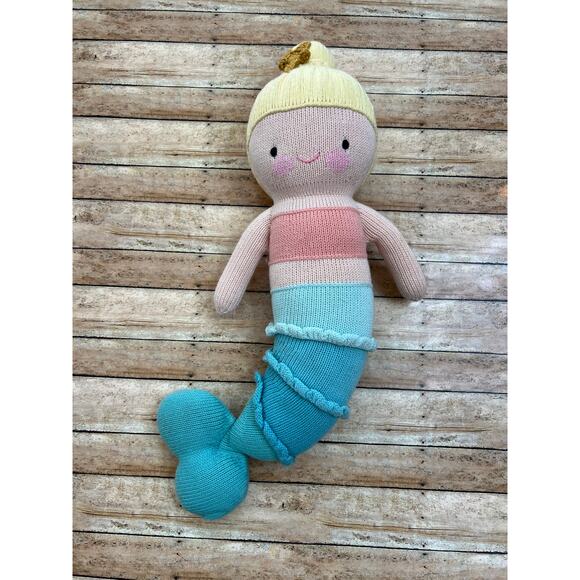 Cuddle + Kind Skye the Mermaid 20" Handmade Doll - Picture 1 of 2